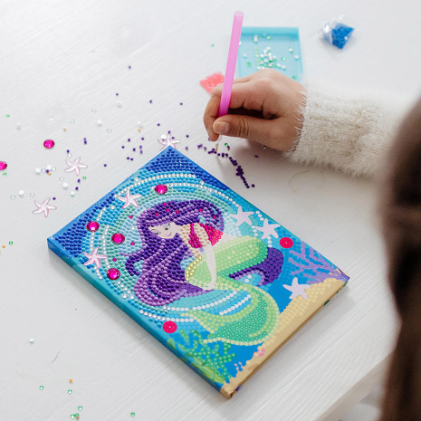 Totum Diamond Paint Notebook Mermaid Medium