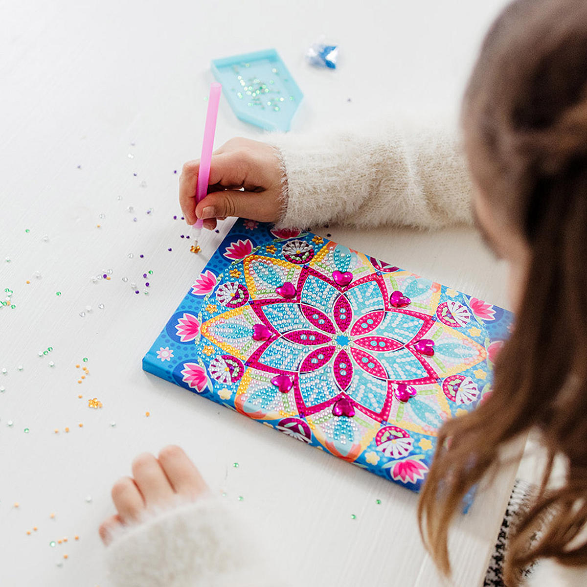 Totum Diamond Paint Notebook Mandala Large