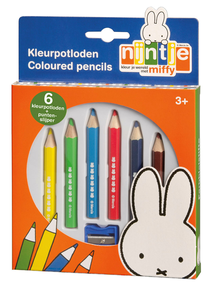 Bambolino Nijntje Houten Kleurpotloden