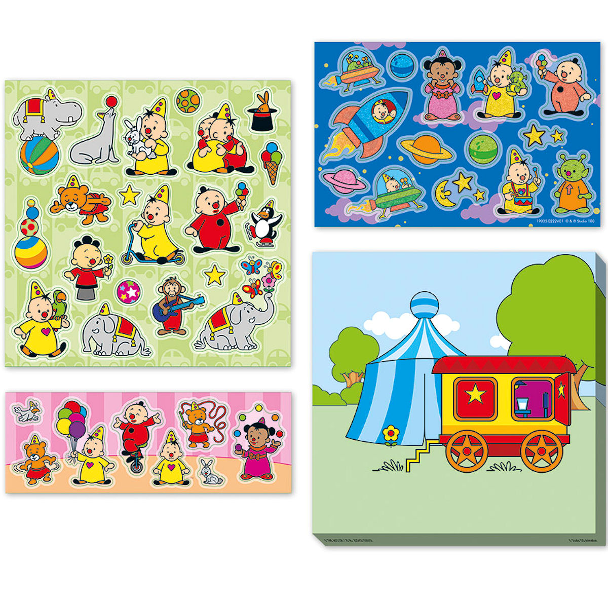 Totum Bumba stickerset