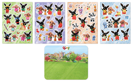 Bambolino Bing Raamstickers