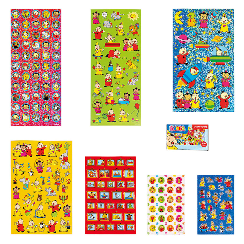 Totum Bumba Super Stickerset