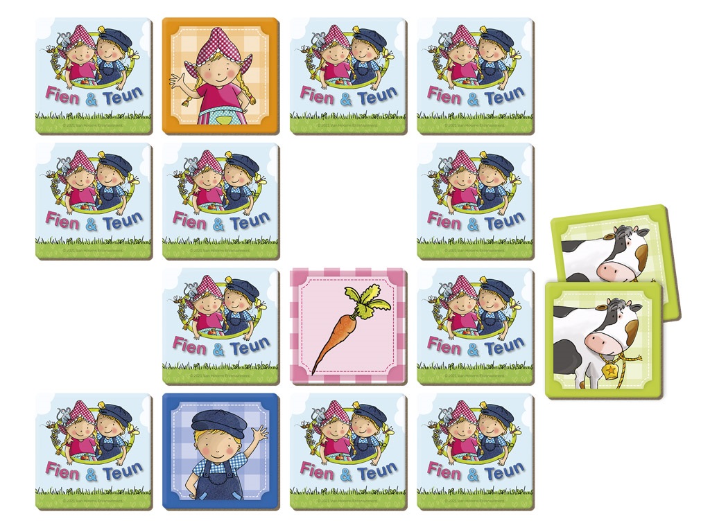 Fien en Teun - Memo spel