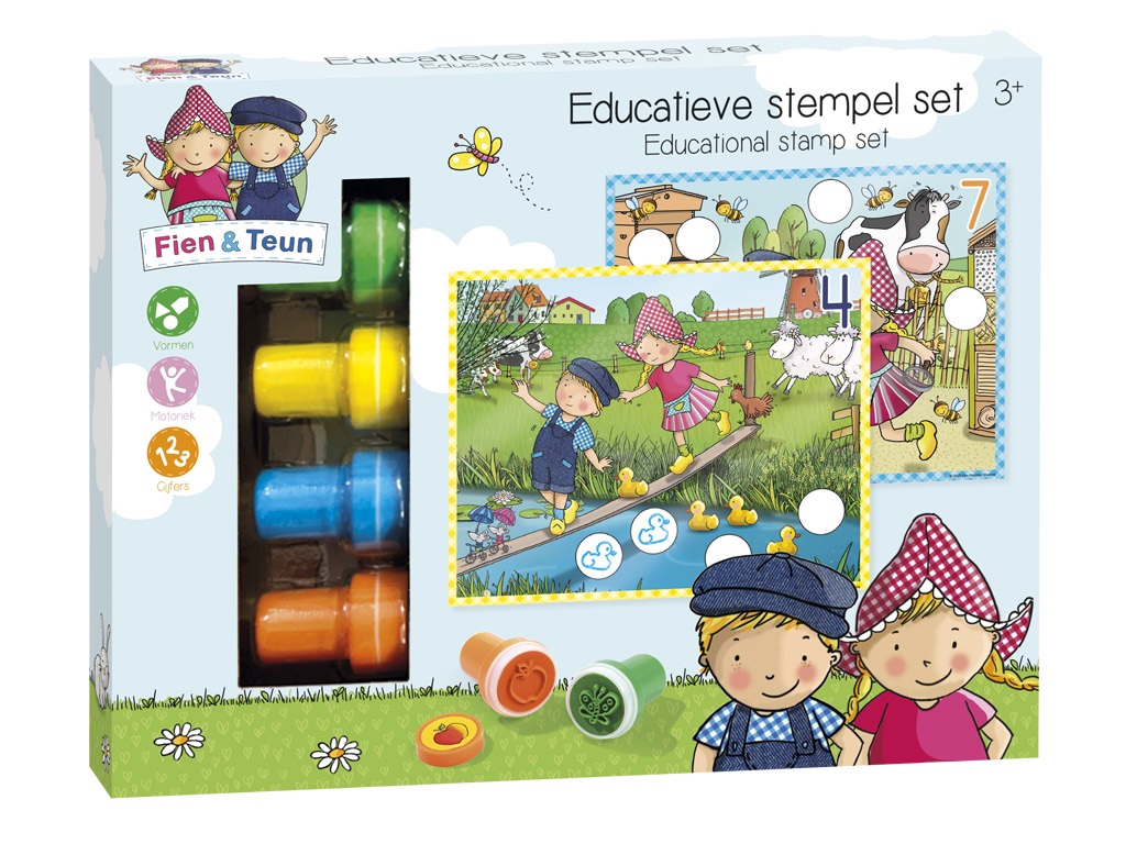 Fien en Teun - stempelset