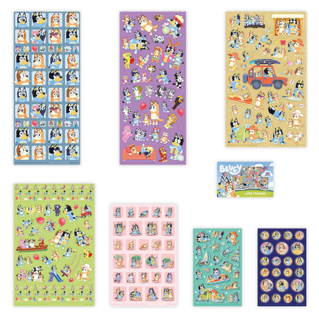 Totum Bluey Super Sticker Set