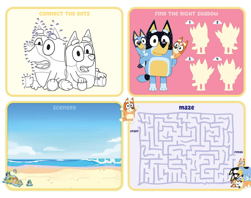 Totum Bluey Super Sticker Set