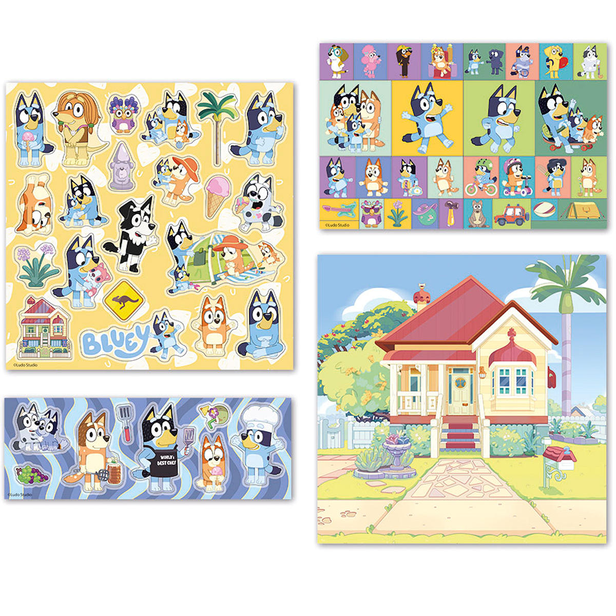Totum Bluey Sticker Set