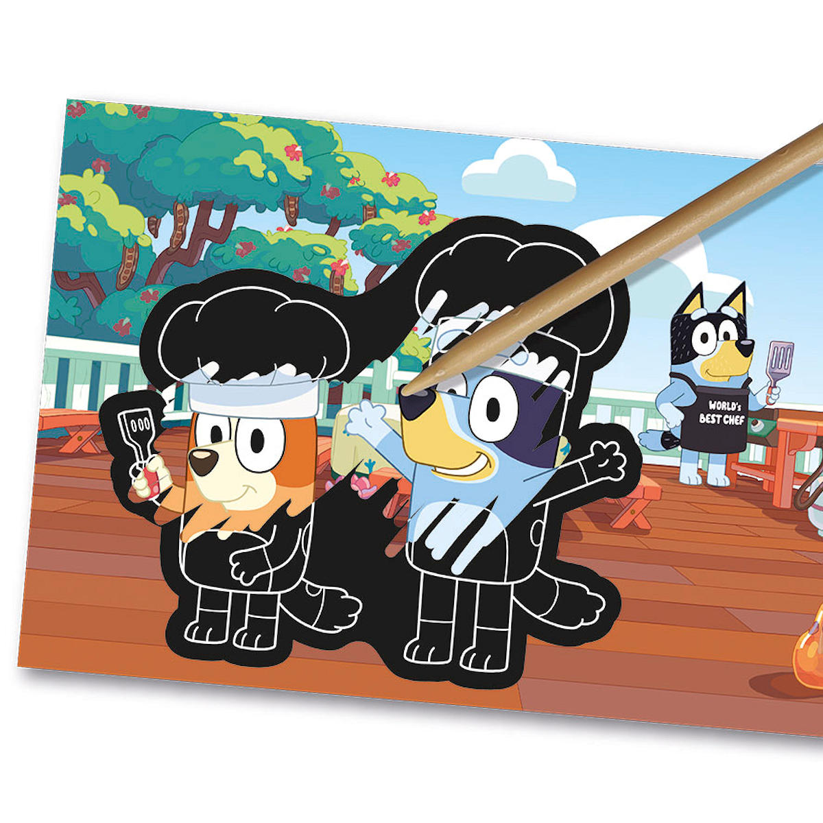 Totum Bluey Scratchbook