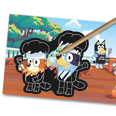 Totum Bluey Scratchbook