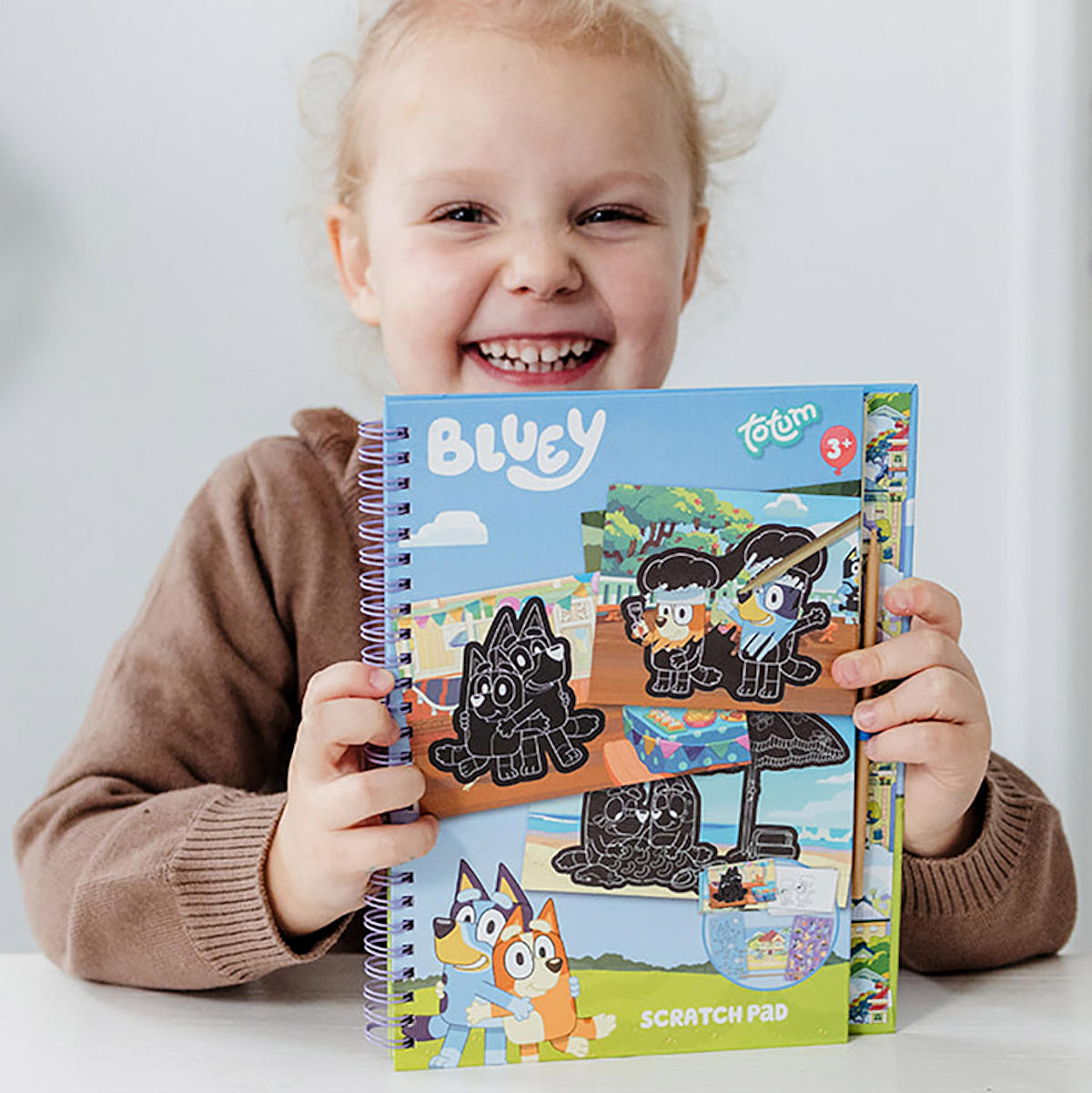Totum Bluey Scratchbook