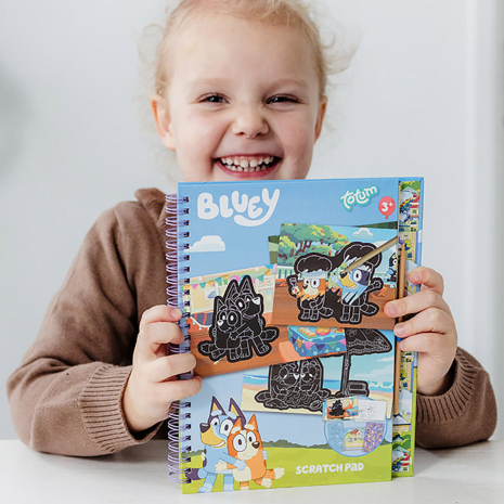 Totum Bluey Scratchbook