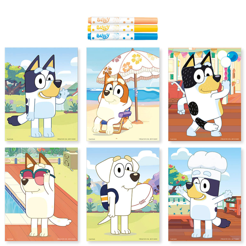 Totum Bluey Dot Stamping