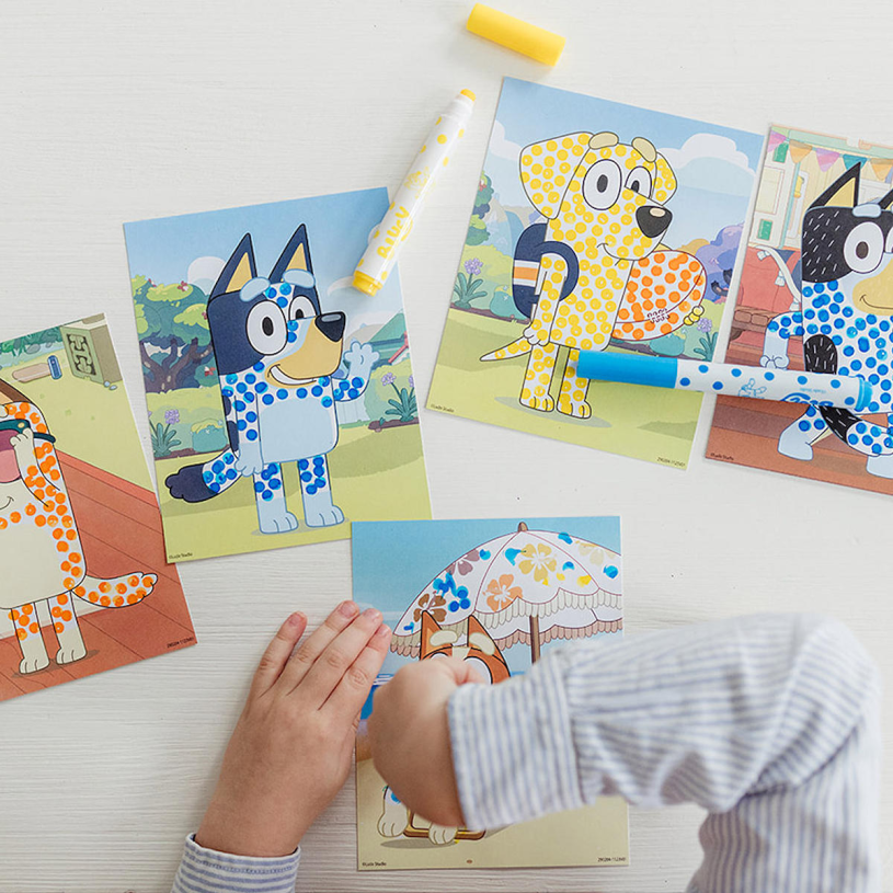 Totum Bluey Dot Stamping