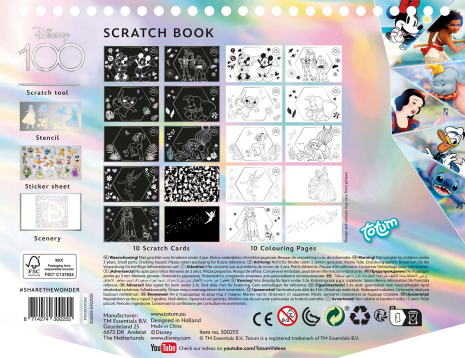 Totum Disney Scratchbook