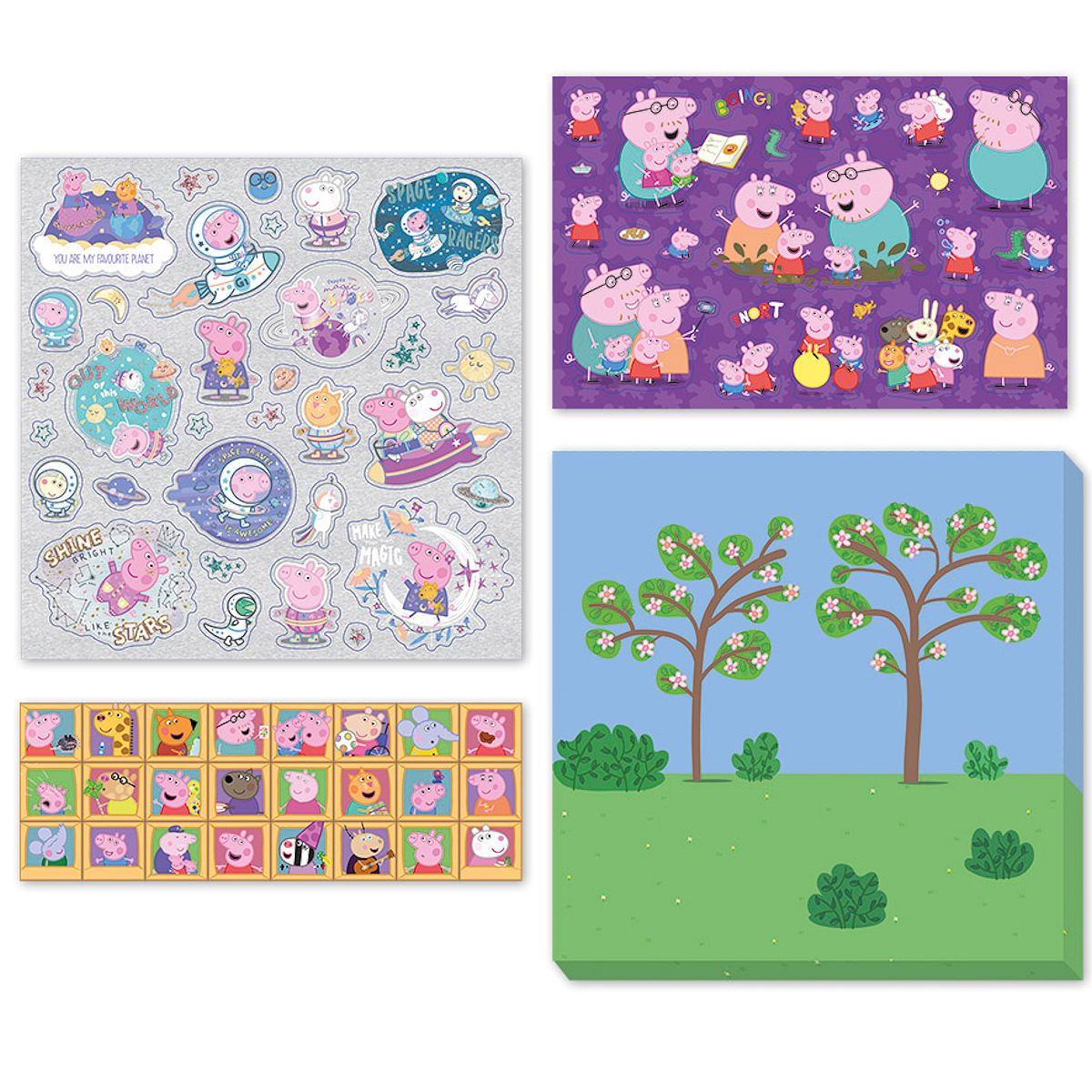 Totum Peppa stickerset