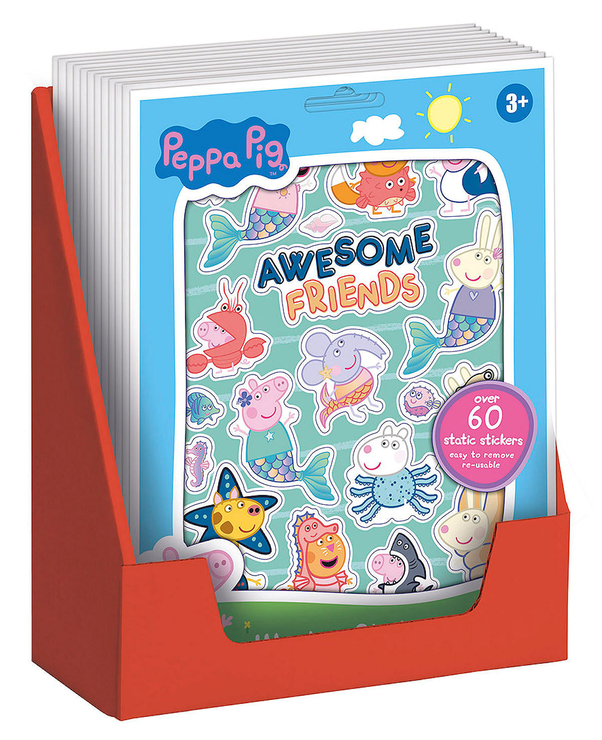 Totum Peppa Pig raamstickers