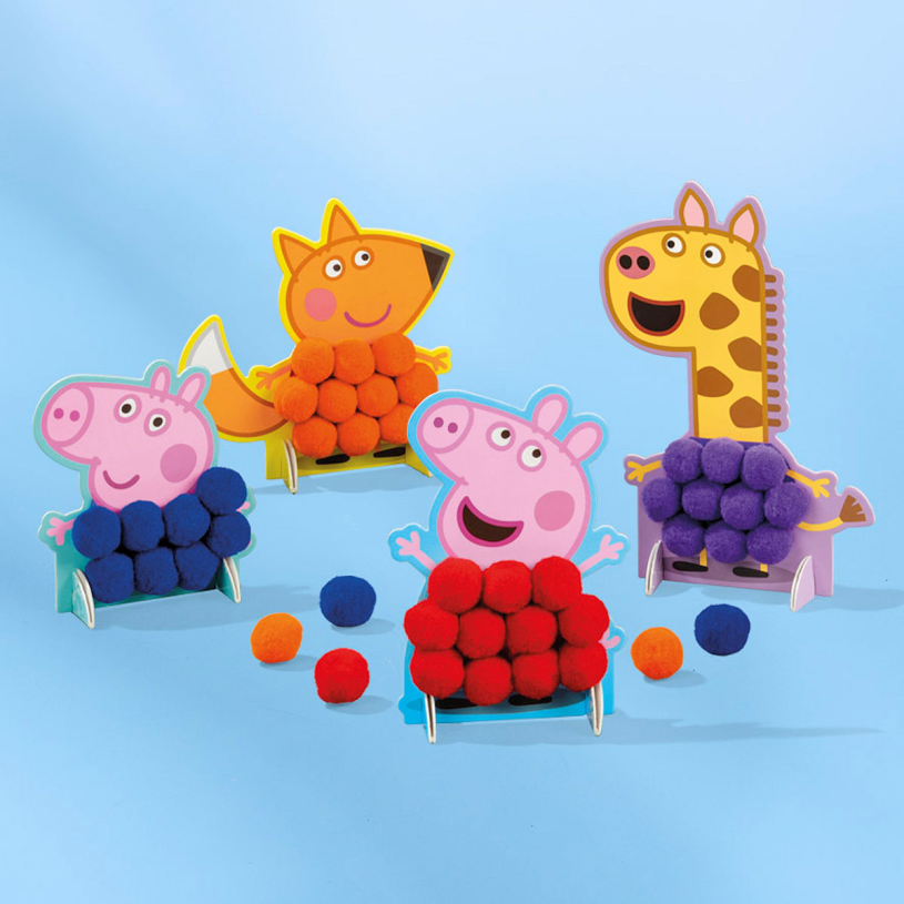 Bambolino Peppa Pig Pompom Plakken
