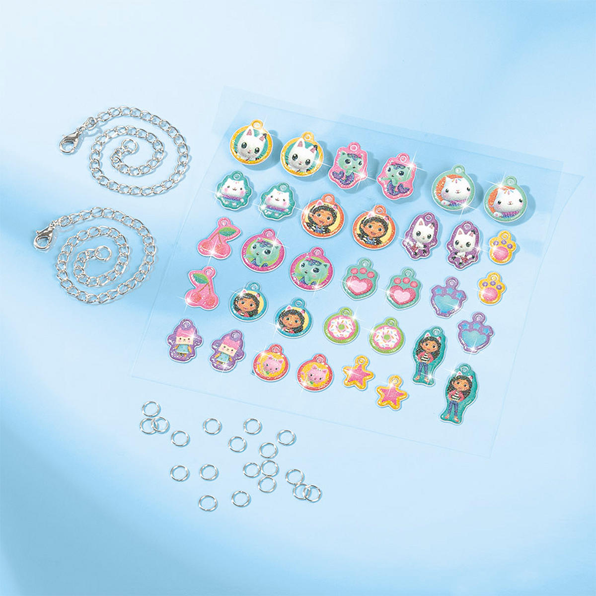 Totum Gabby's Dollhouse Glitter Charm Bracelets