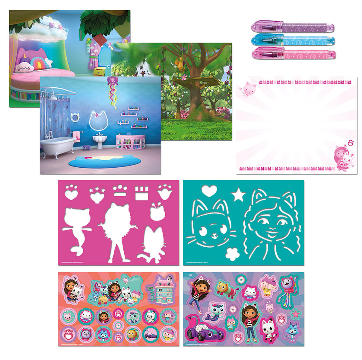 Totum Gabby's Dollhouse Designer Activity Book