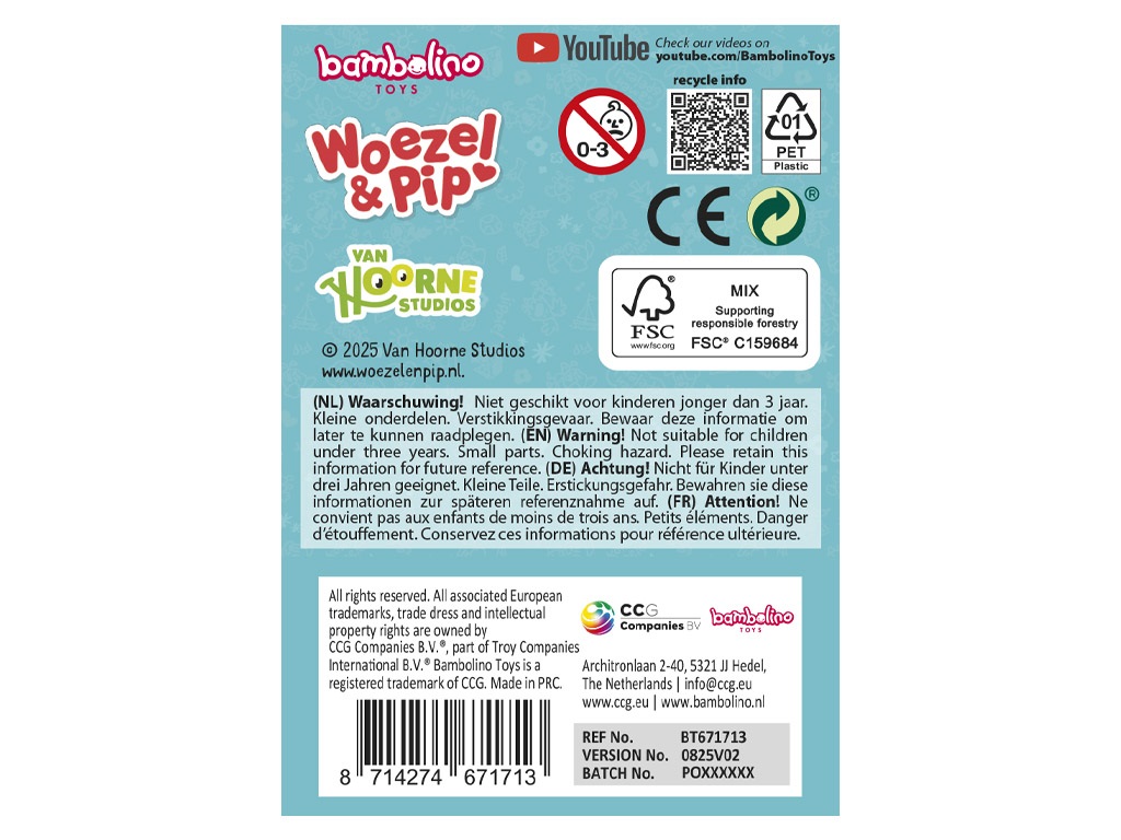 Bambolino Woezel en Pip - Kwartet