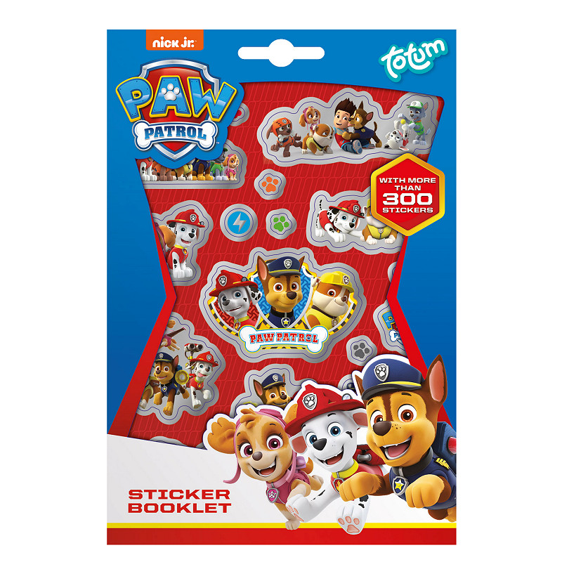 Totum Paw Patrol Sticker book 4 sheets