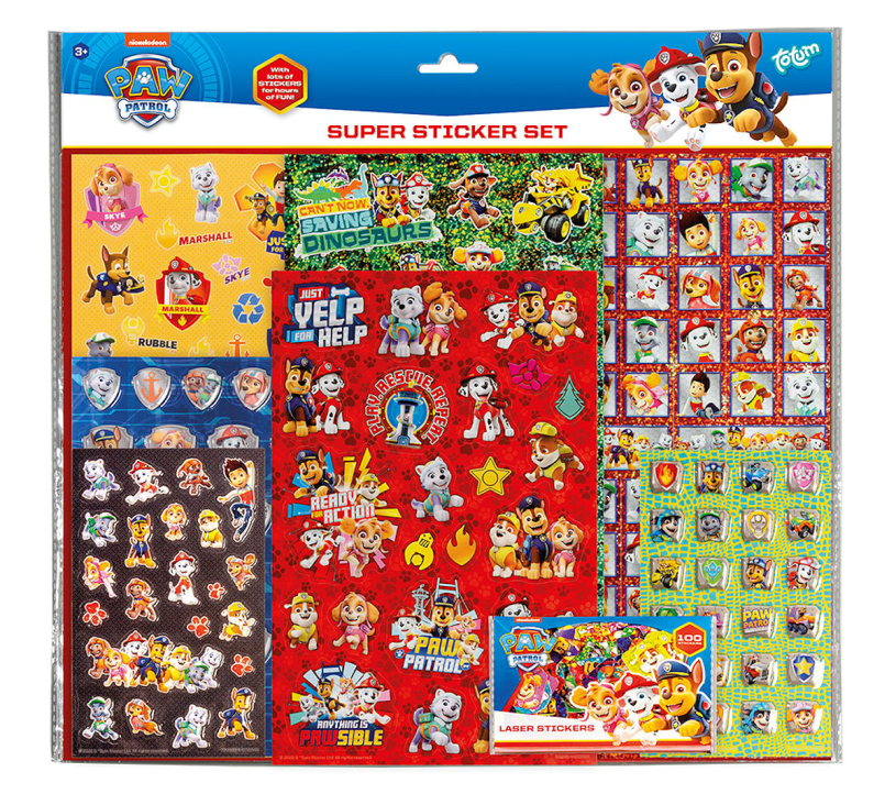 Totum Paw Patrol Super Sticker Set