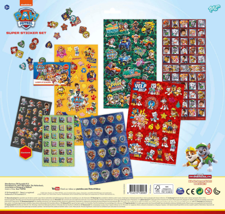 Totum Paw Patrol Super Sticker Set