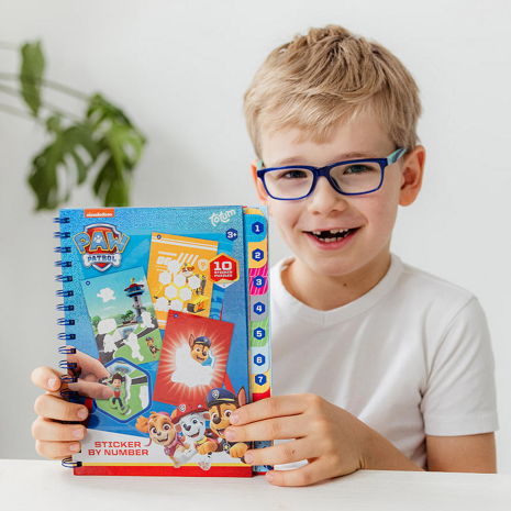 Totum Paw Patrol Sticker By Number Book