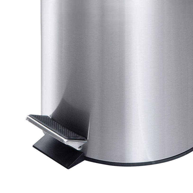 Dutch House Pedaalemmer 5L - RVS