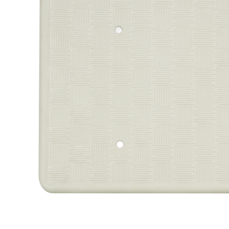 DH Badmat Rubber 35x75cm wit