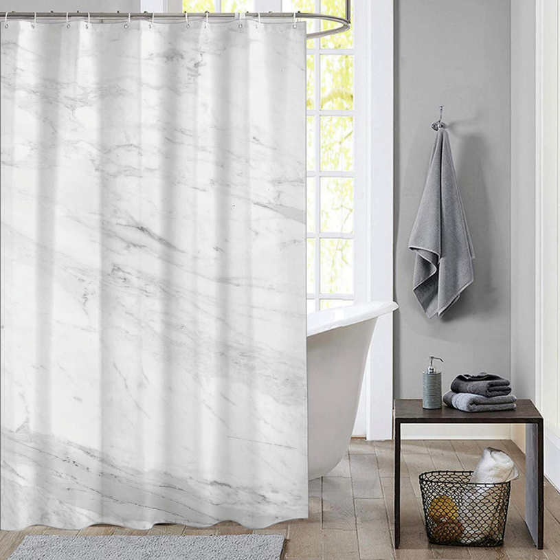DH Douchegordijn Marmer 180x200cm
