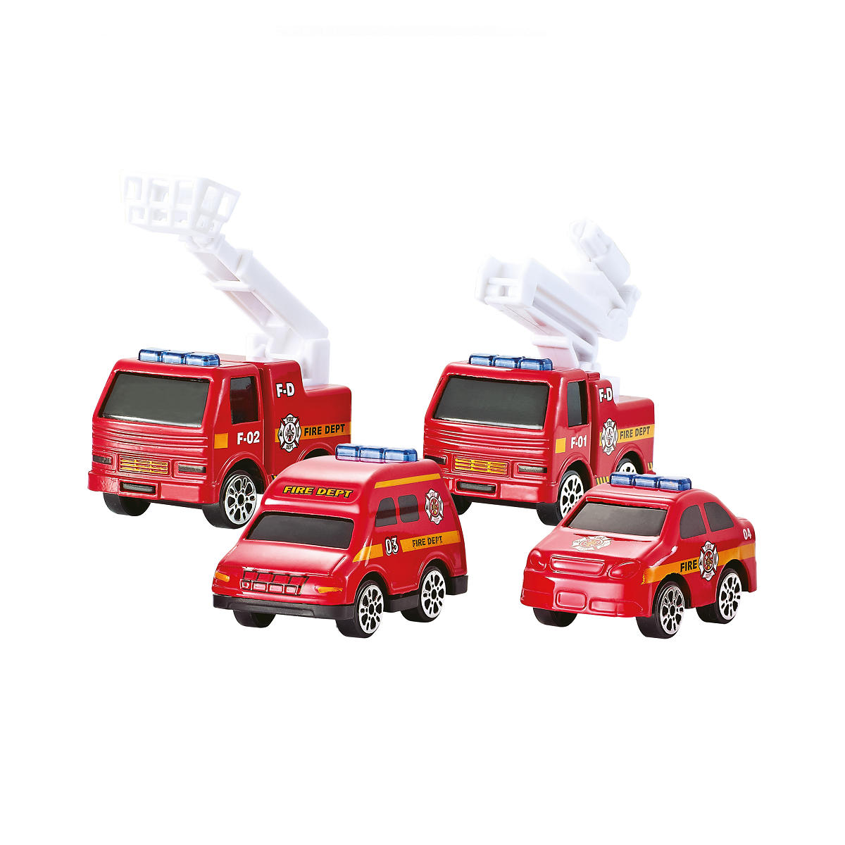 TURBO RACERS Set mini voertuigen 112 -4st 3ass