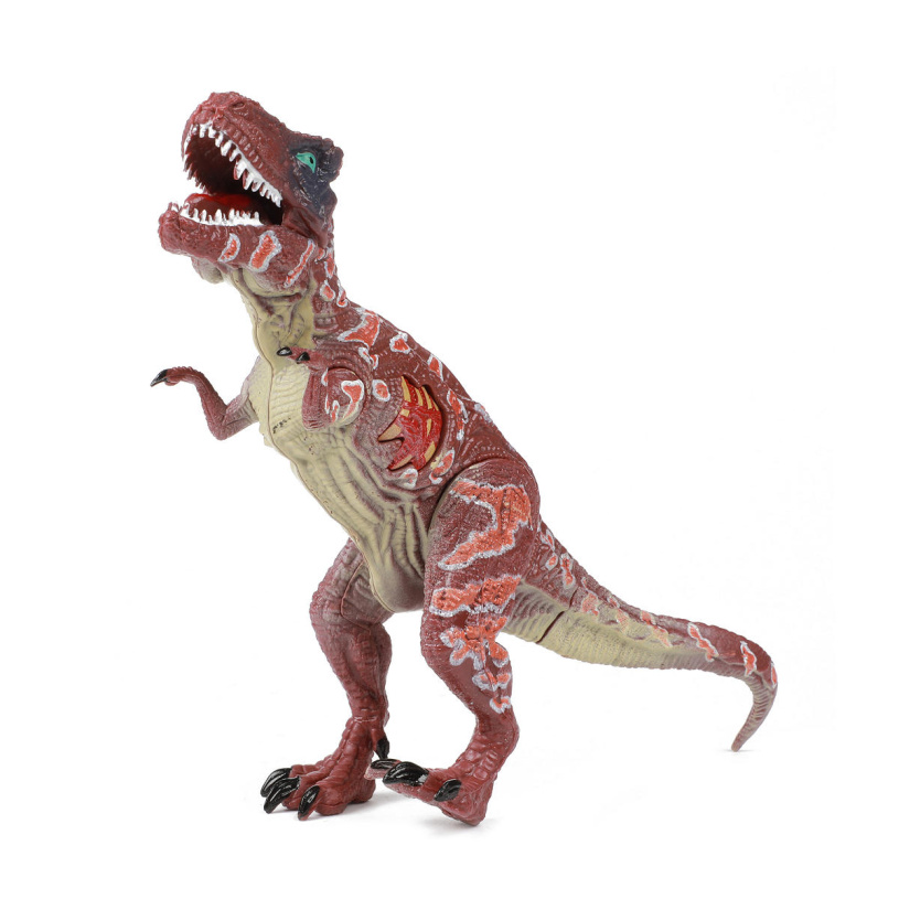 WORLD OF DINOSAURS Beweegbare dino mt geluid 3ass