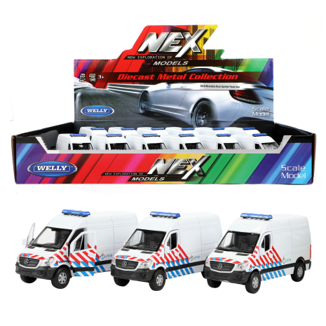WELLY Mercedes Benz Sprinter Panel Politie