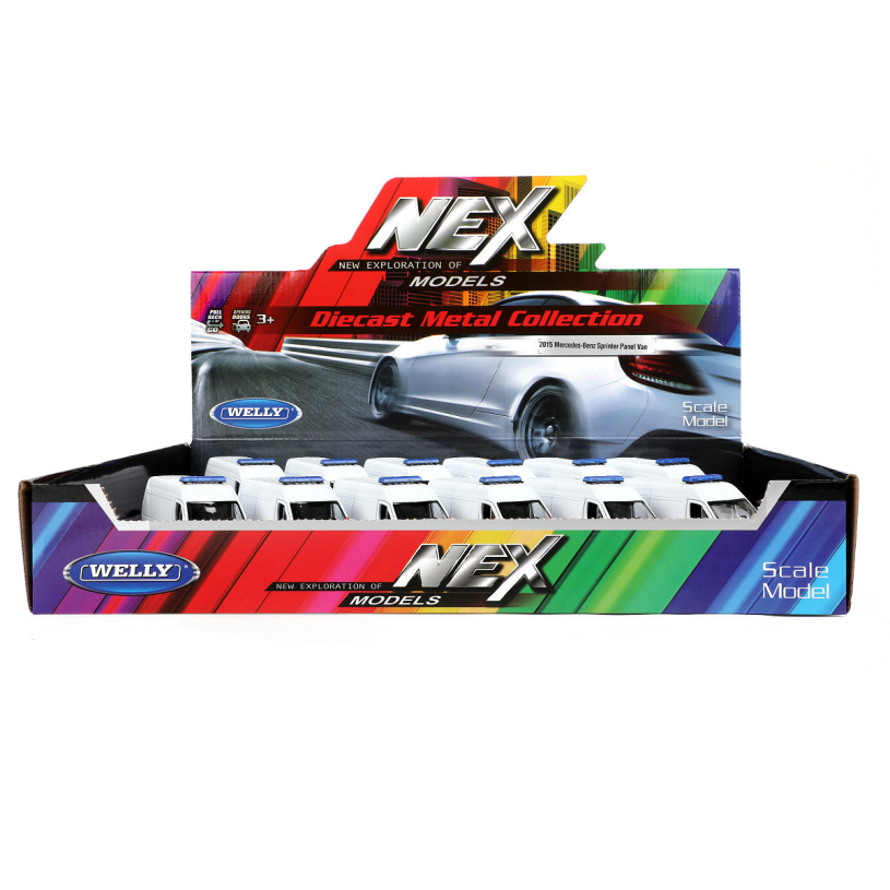 WELLY Mercedes Benz Sprinter Panel Politie