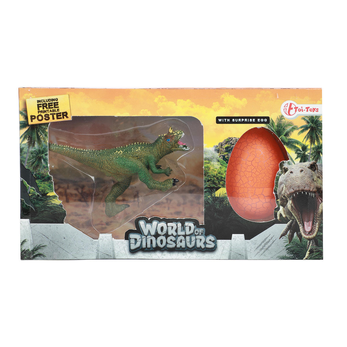 WORLD OF DINOSAURS Dino met verrassingsei