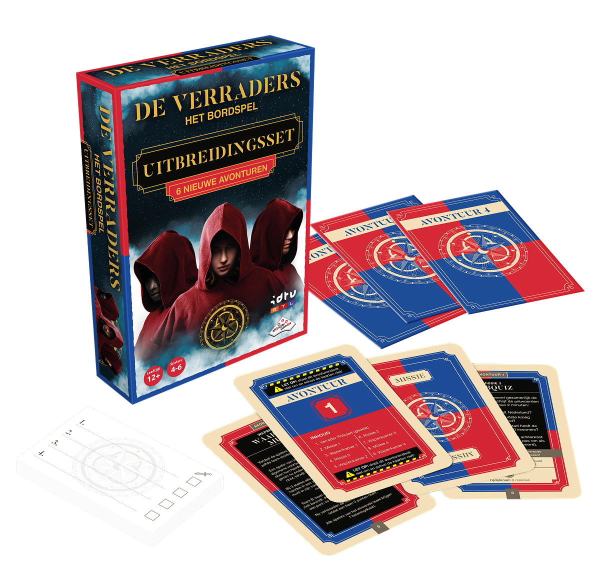 De Verraders Het Bordspel - Uitbreiding