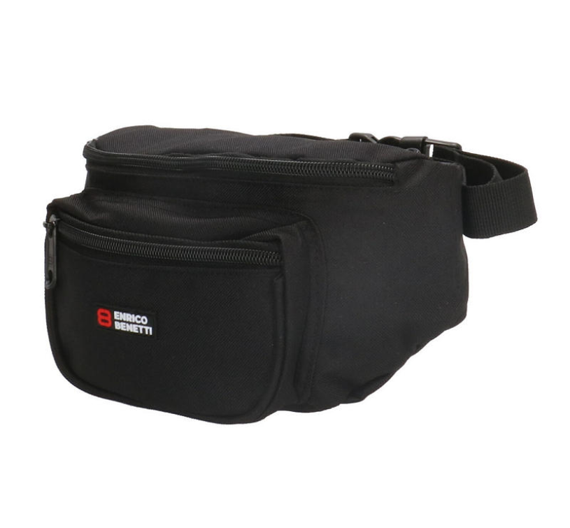 Enrico Benetti Amsterdam Heuptas 21x10x12cm - zwart