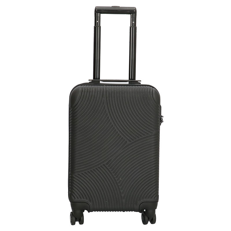 Enrico Benetti Handbagage Trolley Louisville Zwart 35x20x54