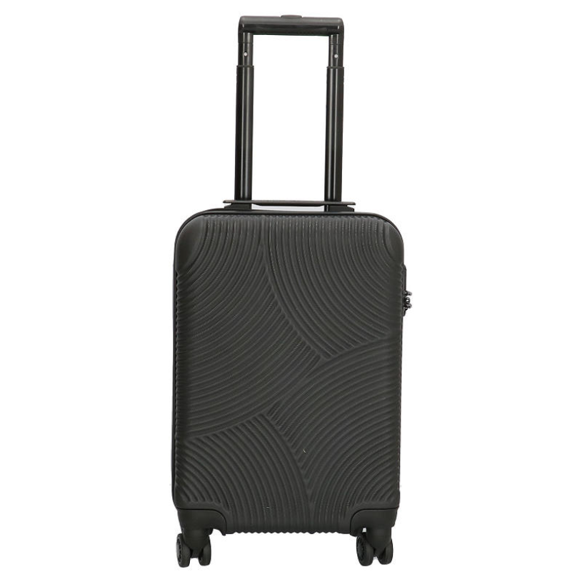 Enrico Benetti Handbagage Trolley Louisville Zwart 35x20x54