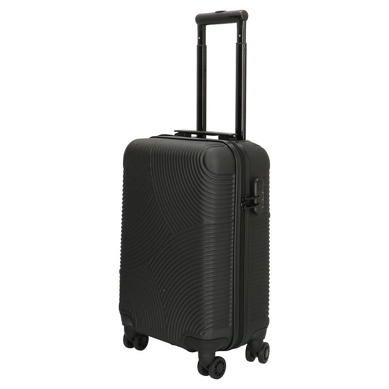 Enrico Benetti Handbagage Trolley Louisville Zwart 35x20x54