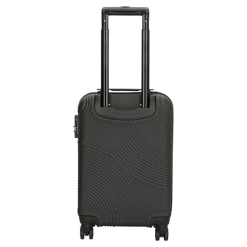 Enrico Benetti Handbagage Trolley Louisville Zwart 35x20x54