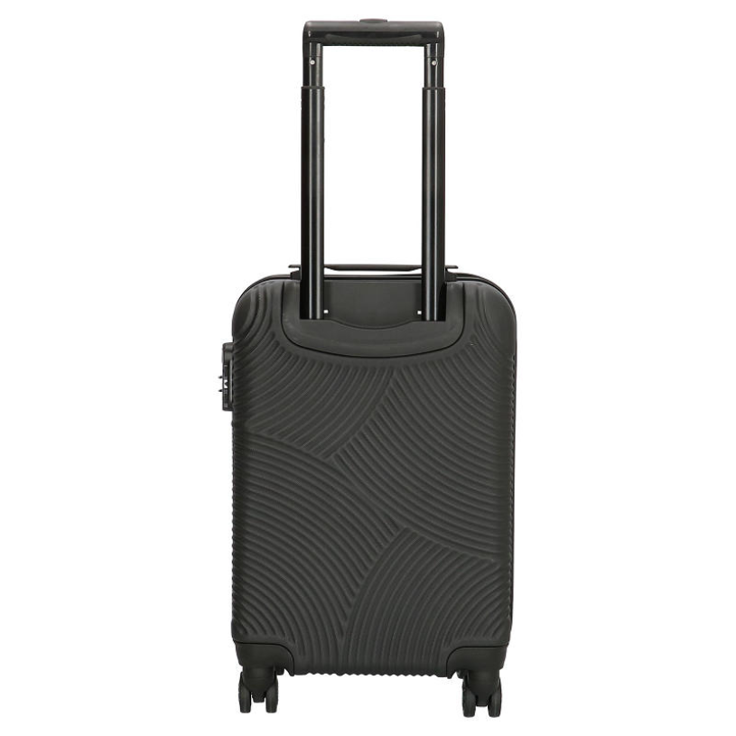 Enrico Benetti Handbagage Trolley Louisville Zwart 35x20x54