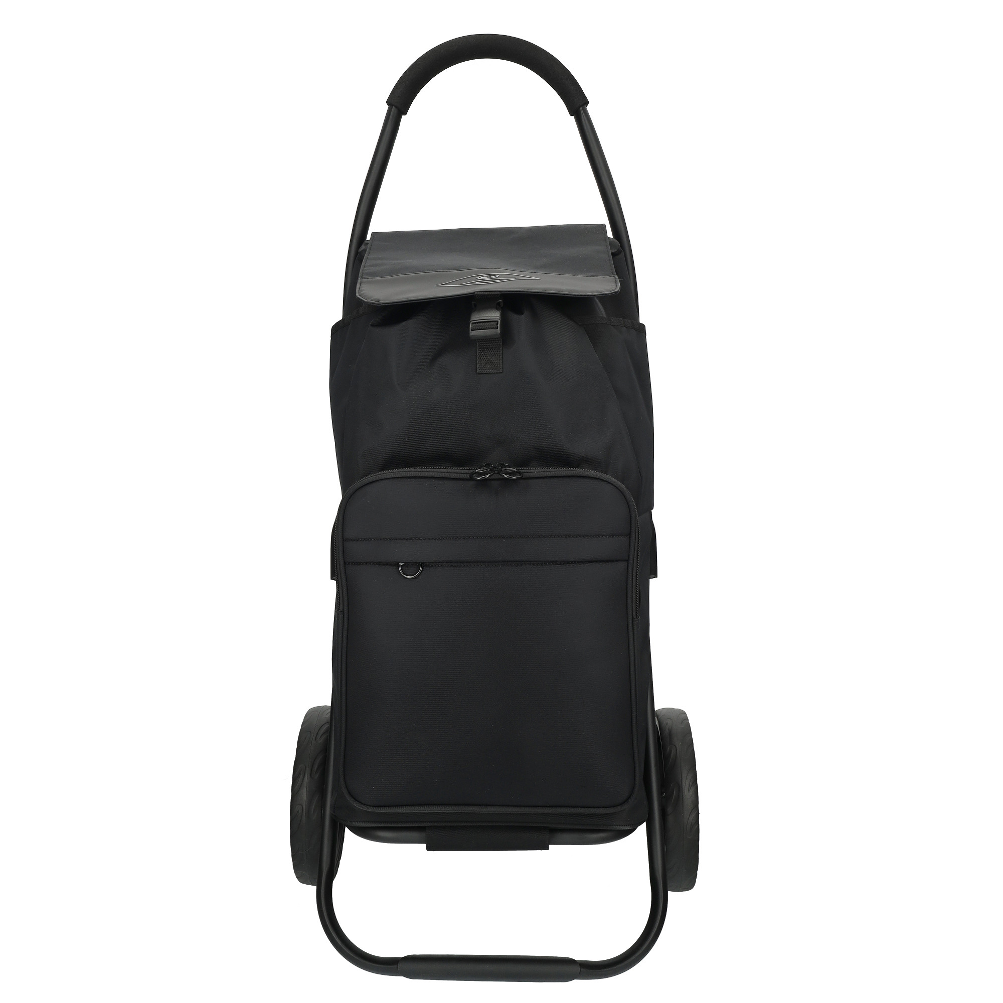 SECC Boodschappentrolley Twill Nylon - Zwart