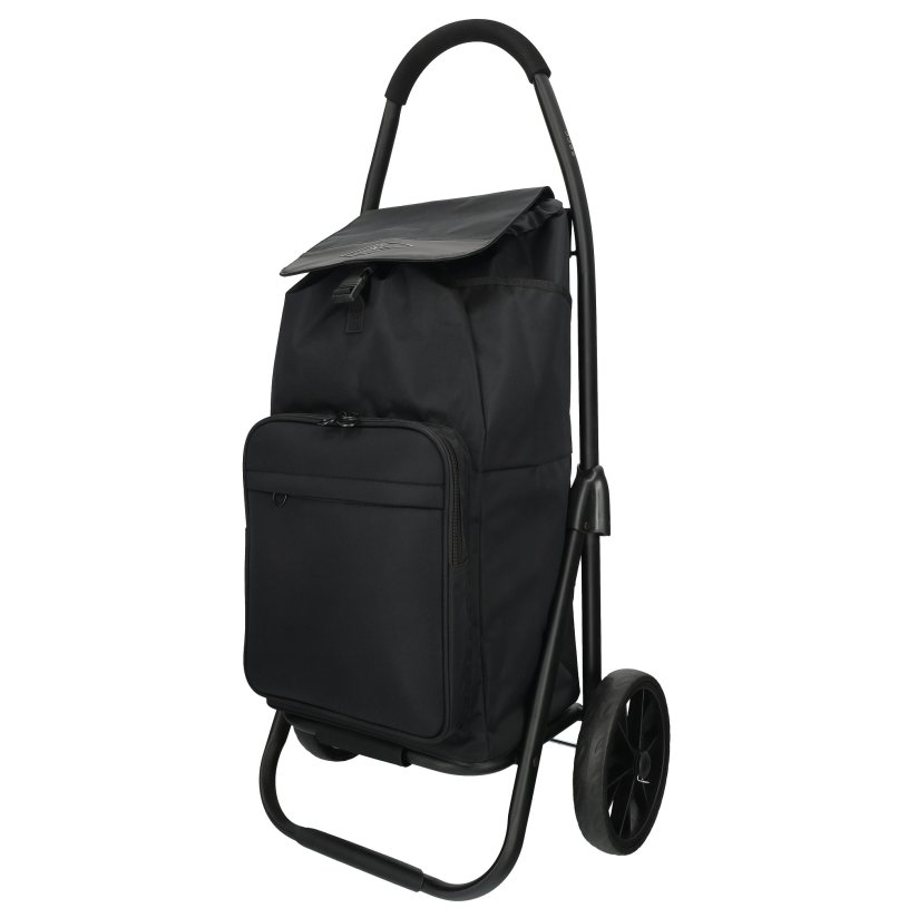 SECC Boodschappentrolley Twill Nylon - Zwart