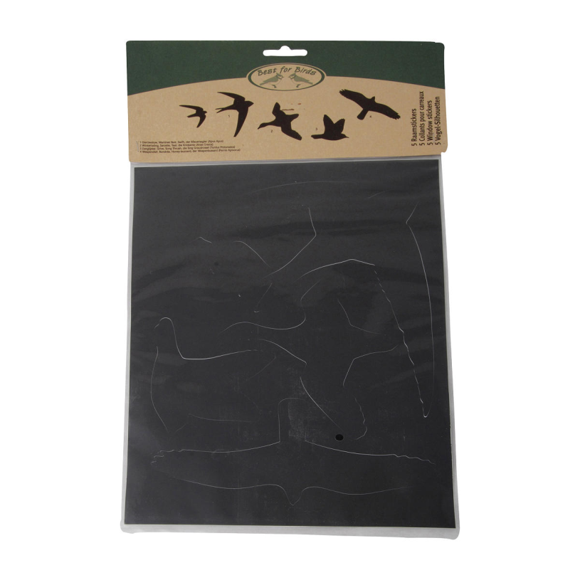 Esschert Design Raamstickers vogel