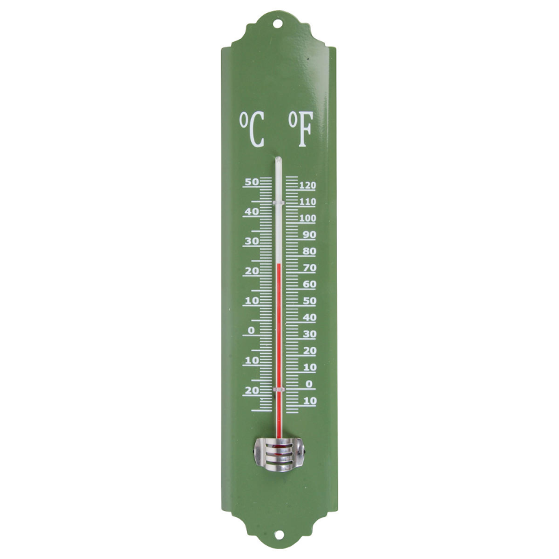 Esschert Design Metalen Thermometer assorti
