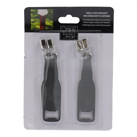 Esschert Design Tafelkleedgewichten met flesopener