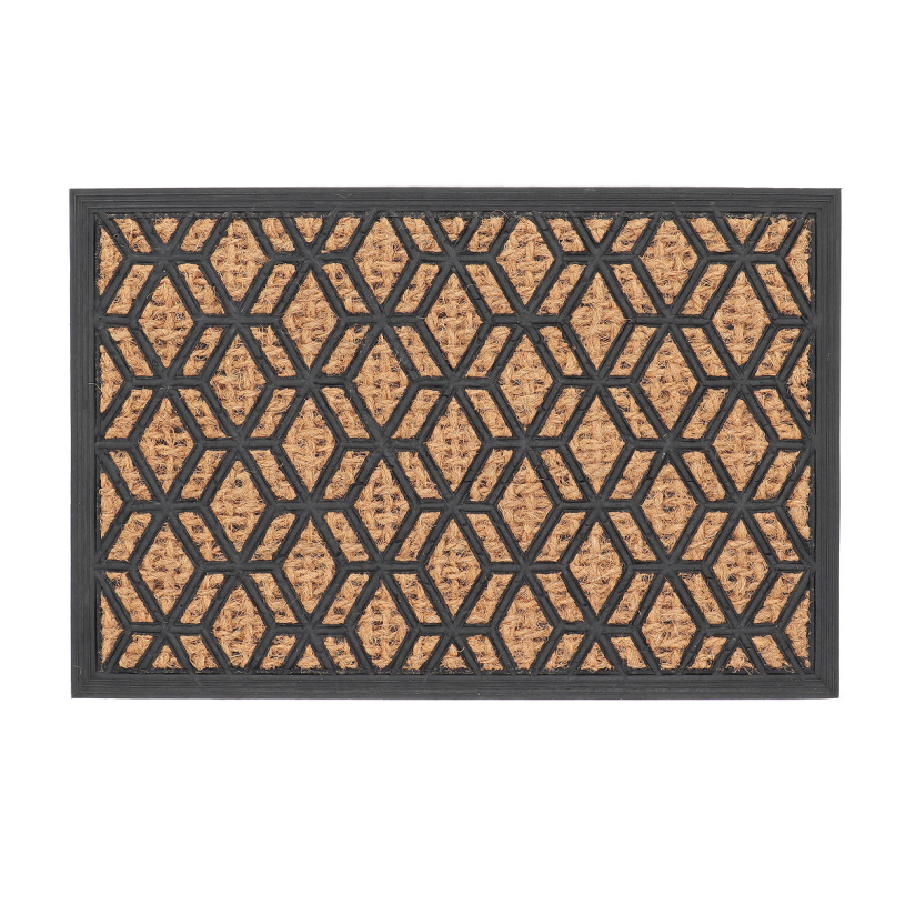 Esschert Design Deurmat Kokos en Rubber Ruit 40x60cm