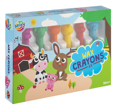 Moxy Waskrijtjes assorti 6 stuks